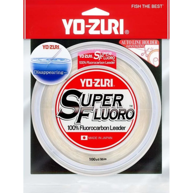 Флюорокарбон YO-ZURI SUPERFLUORO 100YDS 80Lbs 36kg (0.847mm) R1505-NC