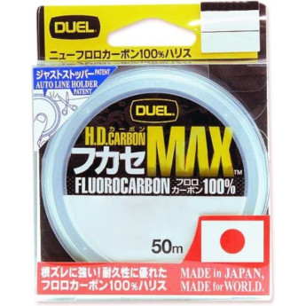 Леска YO-ZURI H.D.CARBON MAX FC 50м 1.75-0.220мм 3,7кг